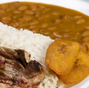 Arroz con menestra Arroz con menestra