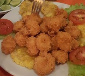Camarones apanados Camarones apanados